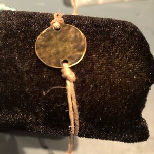 Brown adjustable bracelet